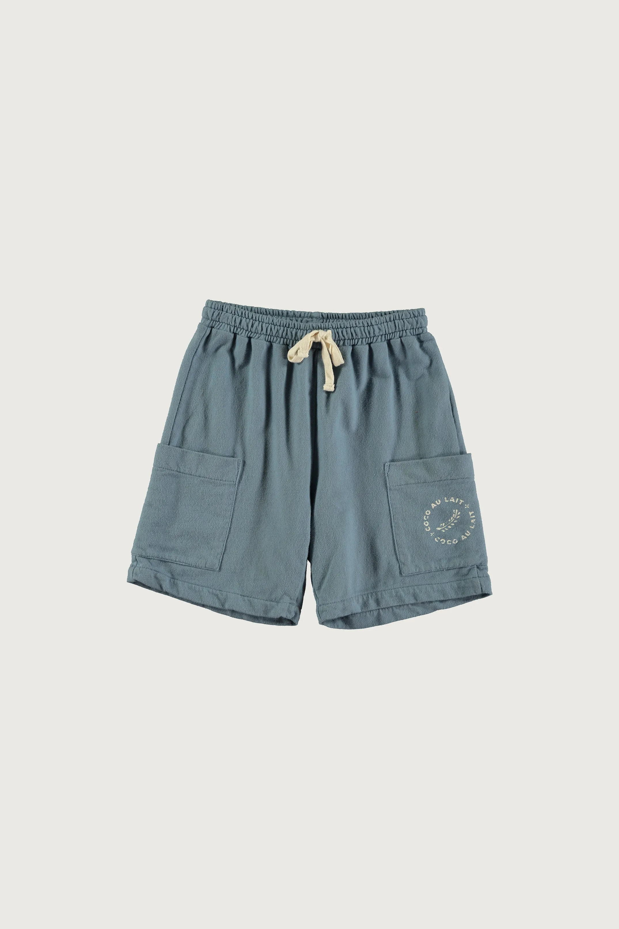 S012-BLUE SWEATSHIRT SHORTS-Citadel