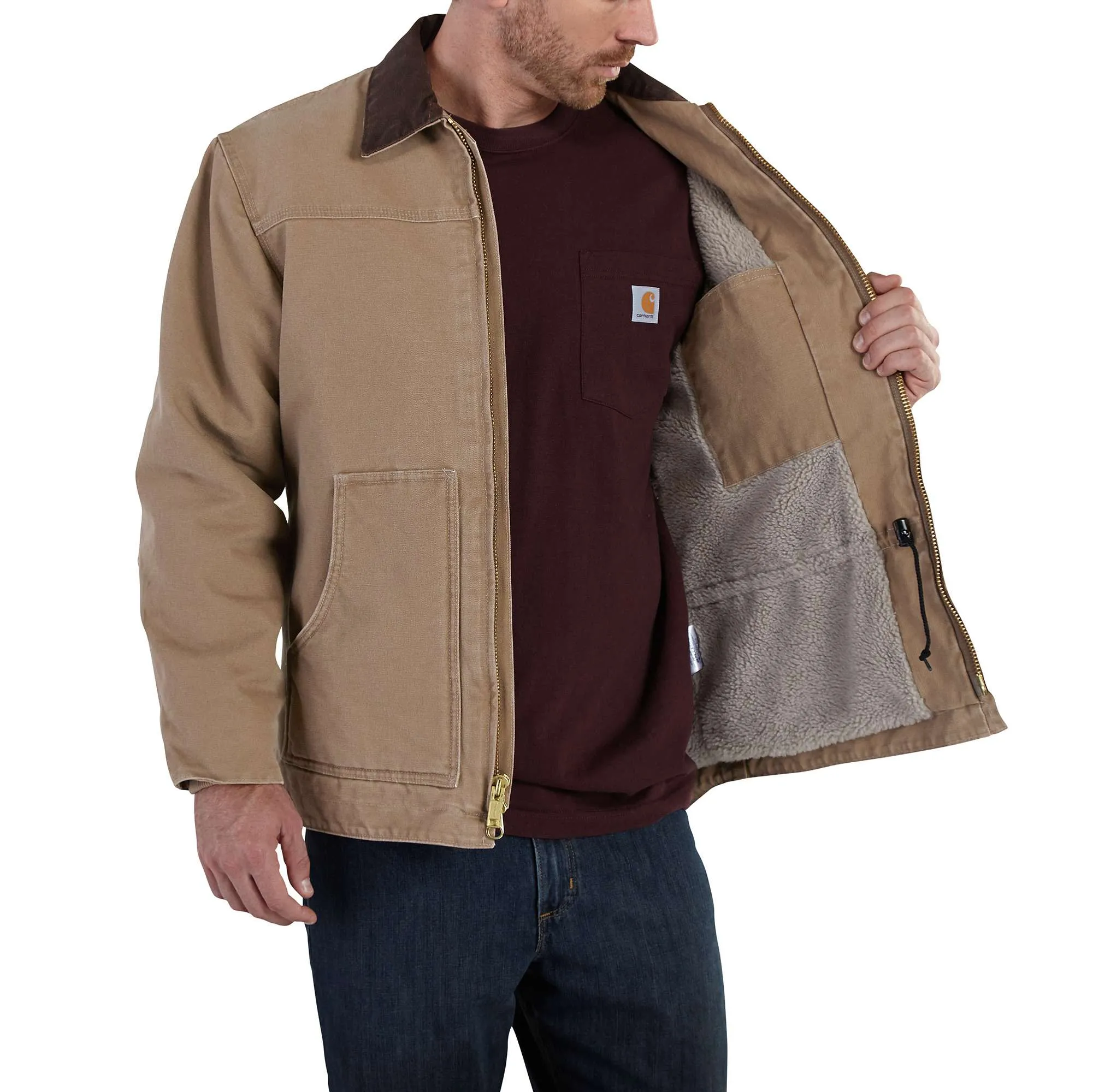 Sandstone Ridge Coat / Sherpa Lined