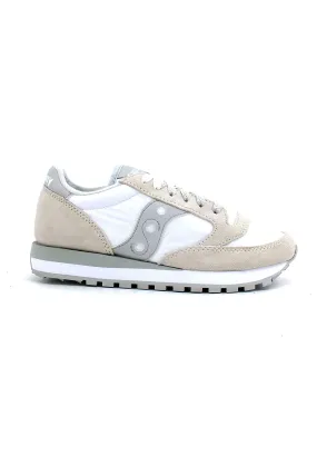 SAUCONY Jazz Original Sneaker Donna White Grey S2044-396