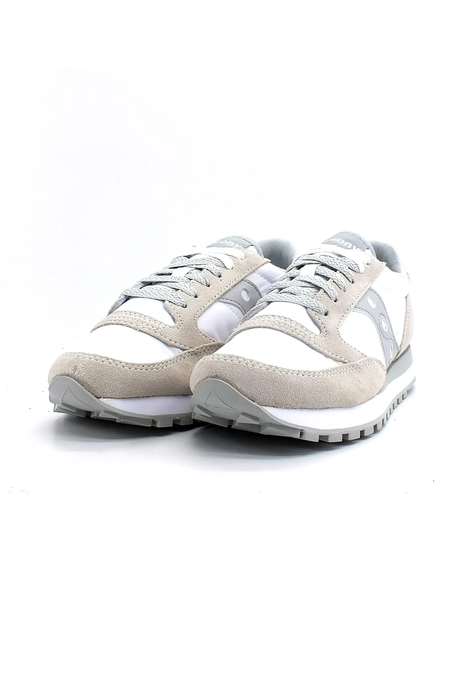 SAUCONY Jazz Original Sneaker Donna White Grey S2044-396