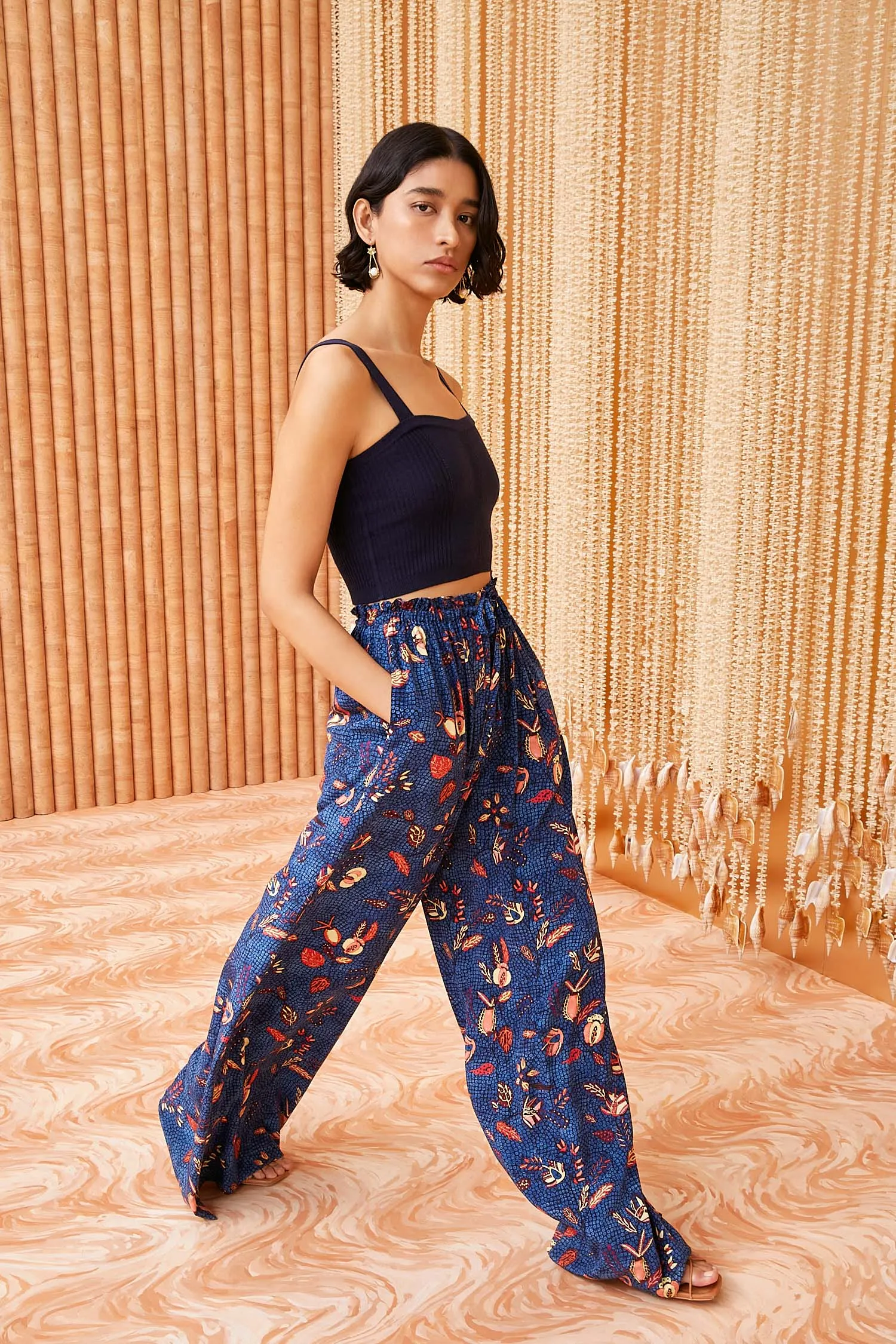 Sawyer Pant - Blue Dahlia