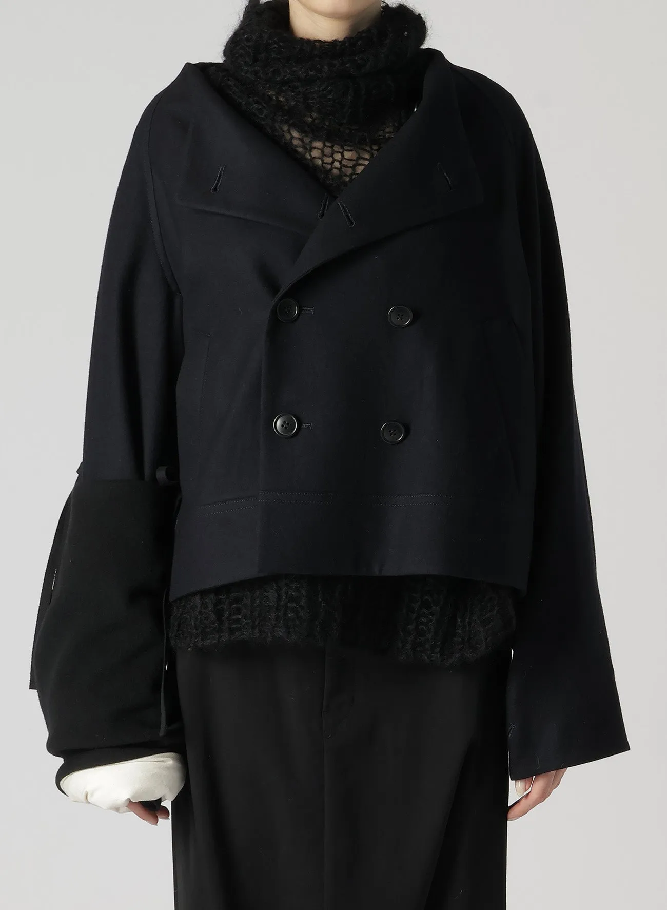 SAXONY R-SHORT PEA COAT