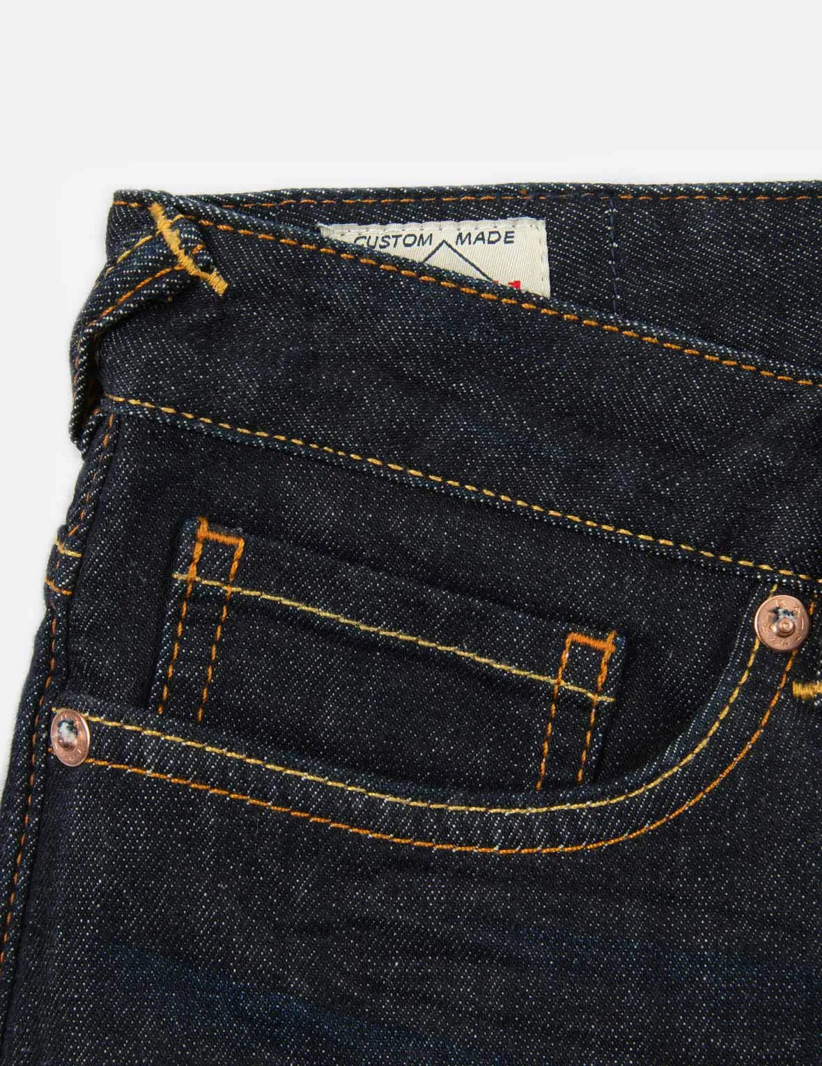 Seagull and Logo Print Slim Fit Jeans