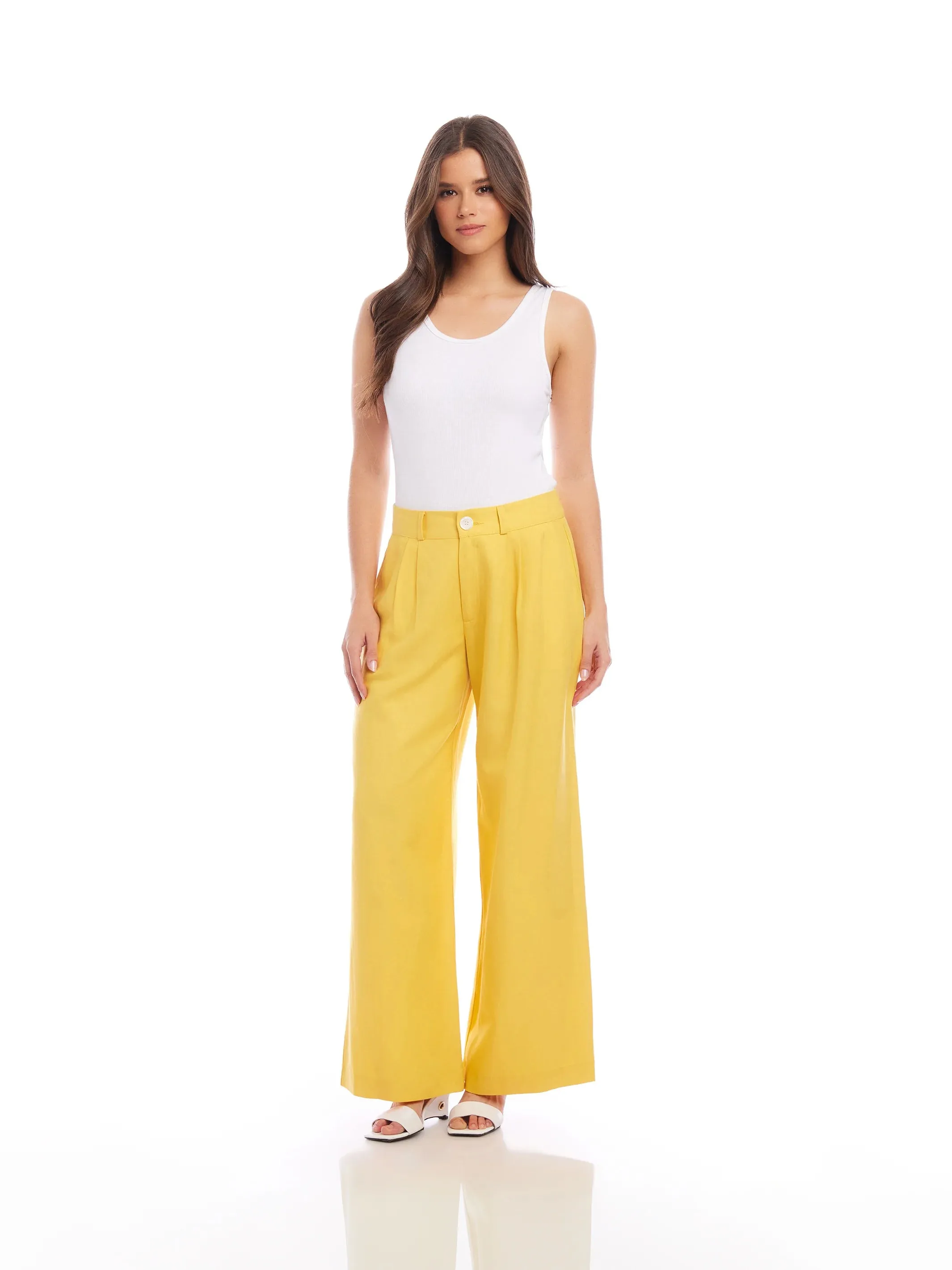 Selby Trouser in Yellow