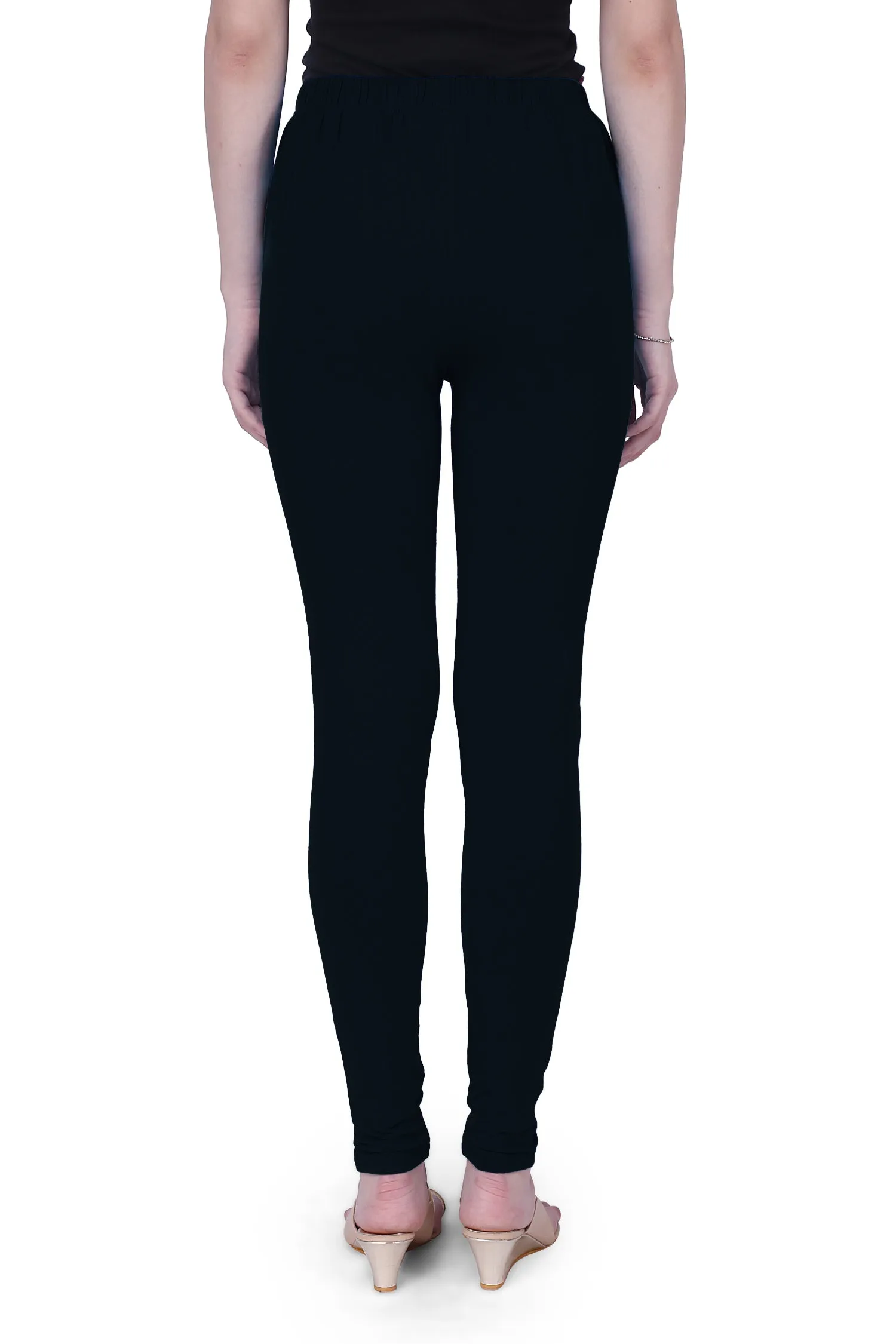 Semantic Women's Cotton-Elastane Leggings - Solid (Available in Colors)