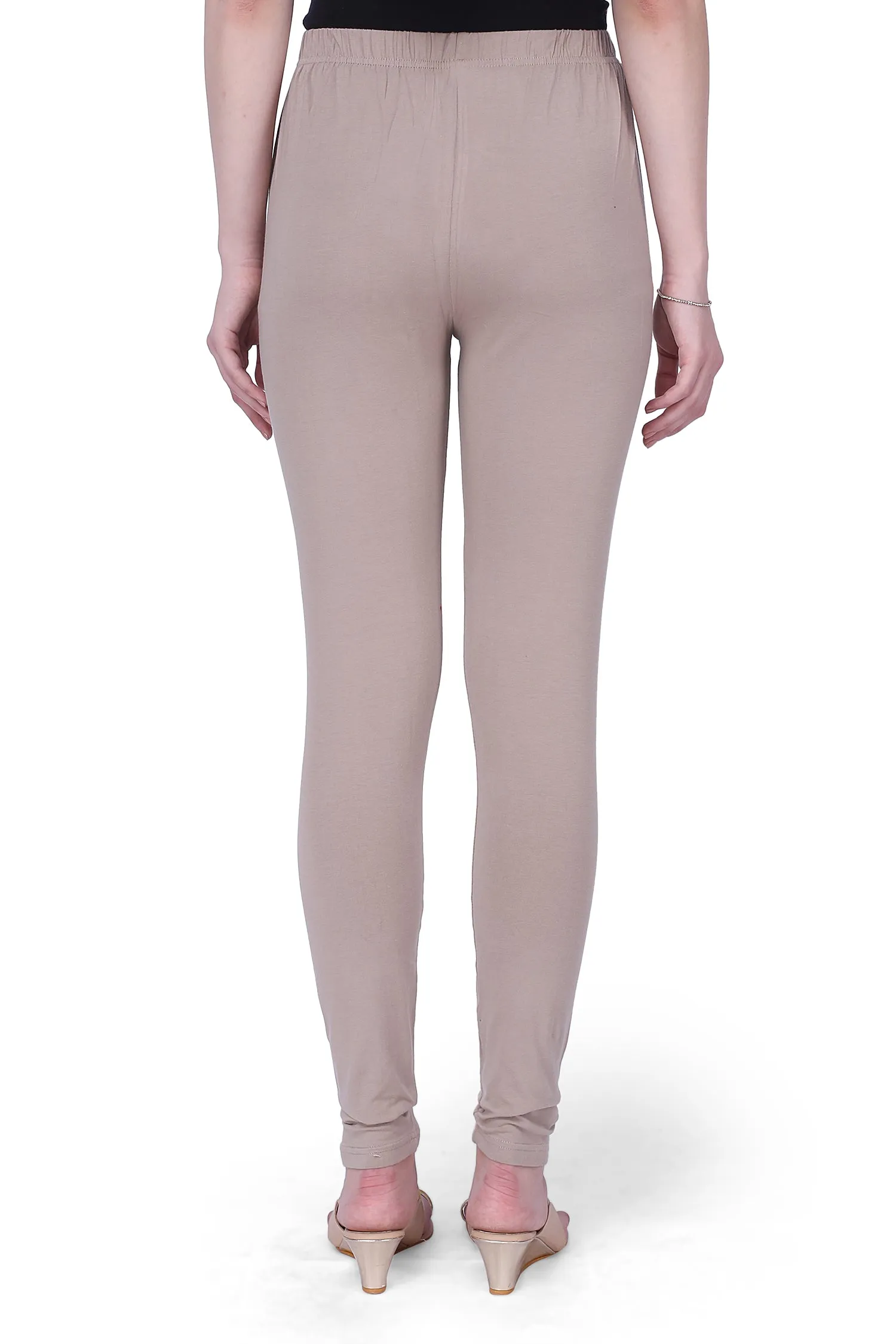 Semantic Women's Cotton-Elastane Leggings - Solid (Available in Colors)