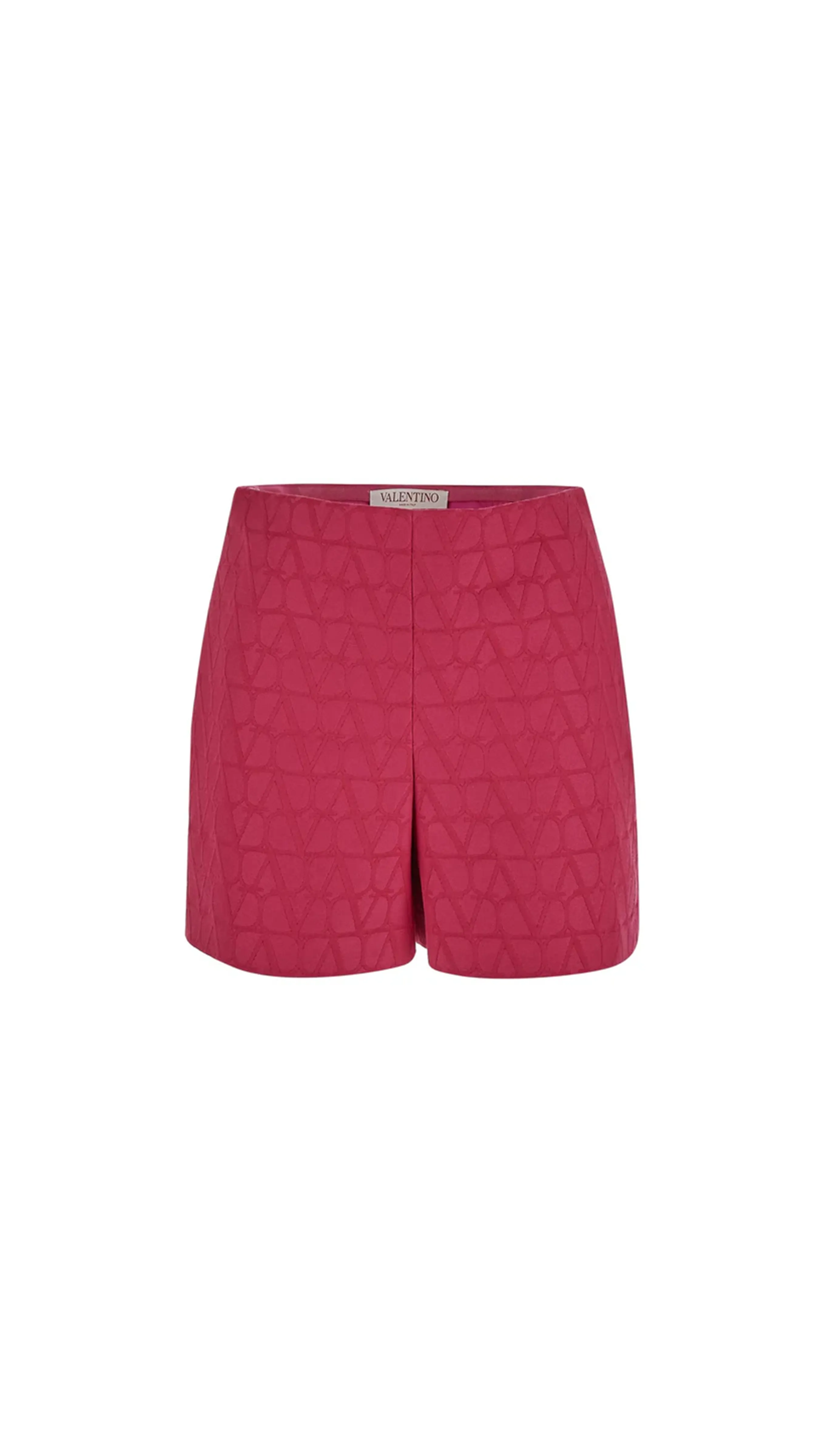 Shorts in Toile Iconographe Cotton Cordura - Pink