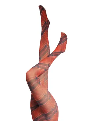 Silky Tattoo Caledonia Tartan Tights ()