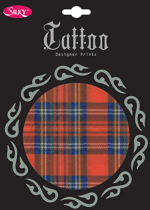 Silky Tattoo Caledonia Tartan Tights ()