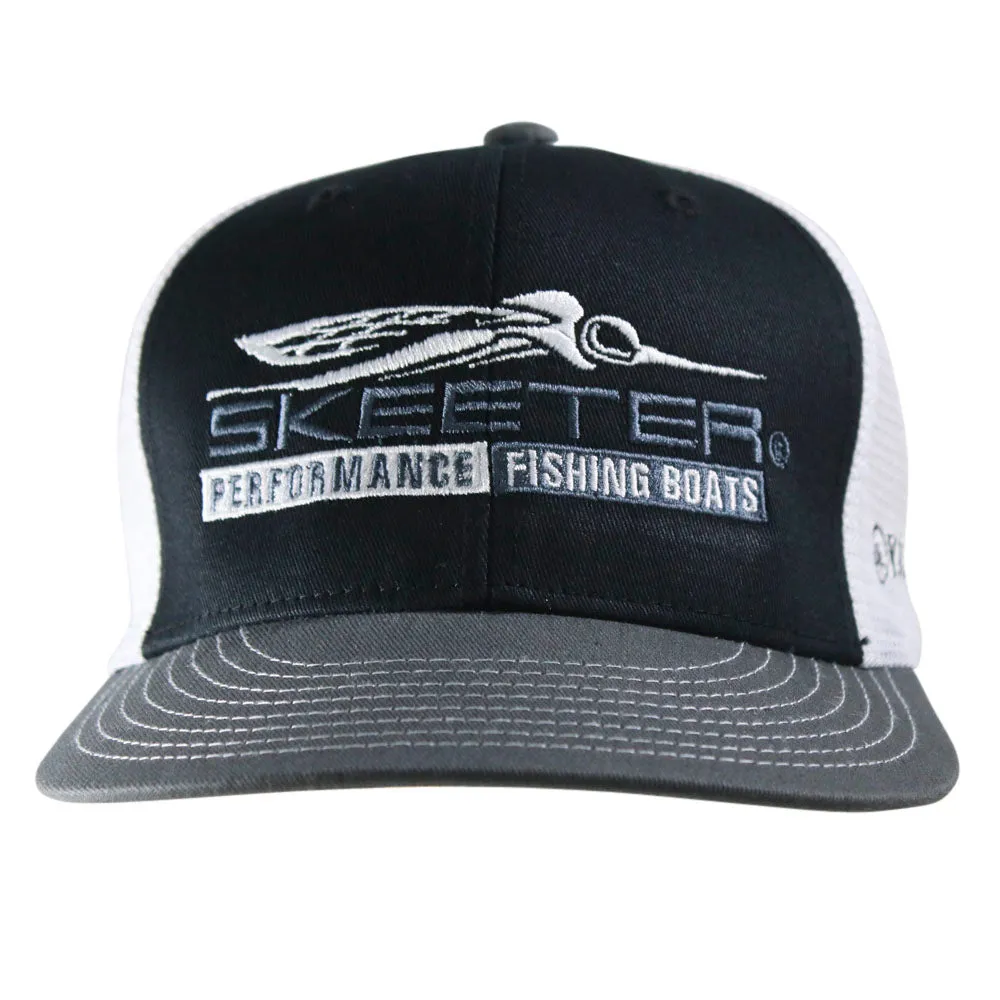 Skeeter Champro Hat - Black - White - Graphite