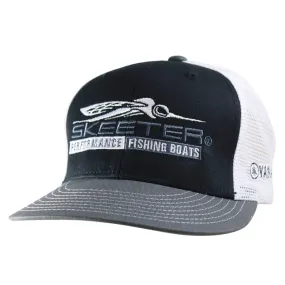 Skeeter Champro Hat - Black - White - Graphite