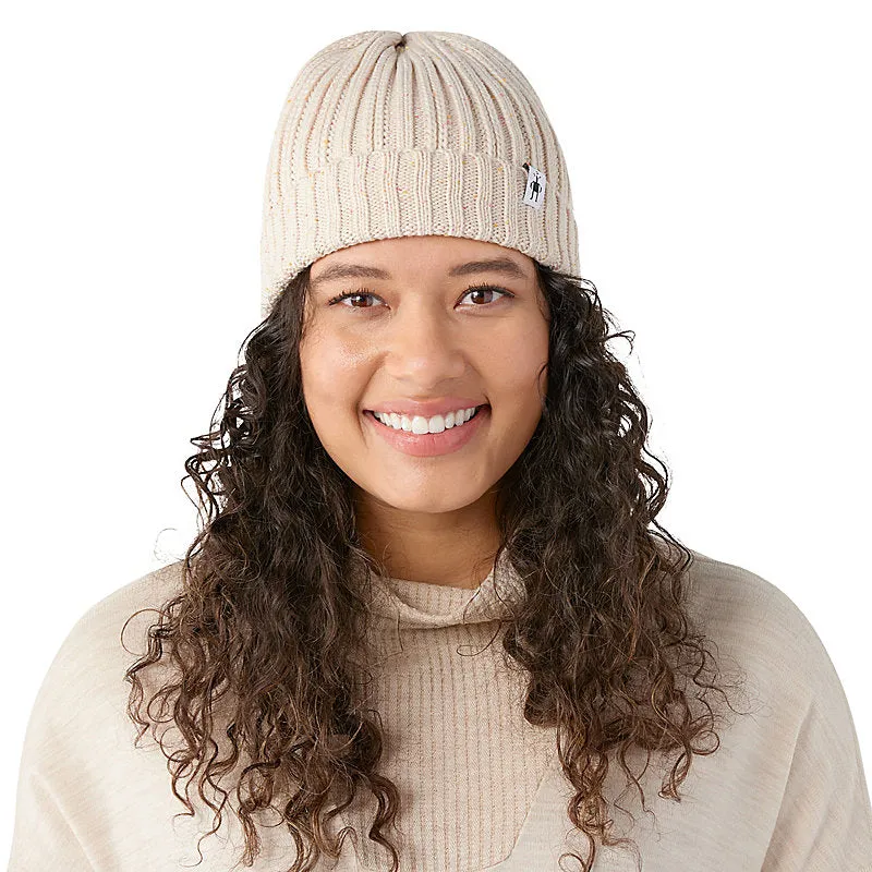 Smartwool Rib Hat - Almond Donegal