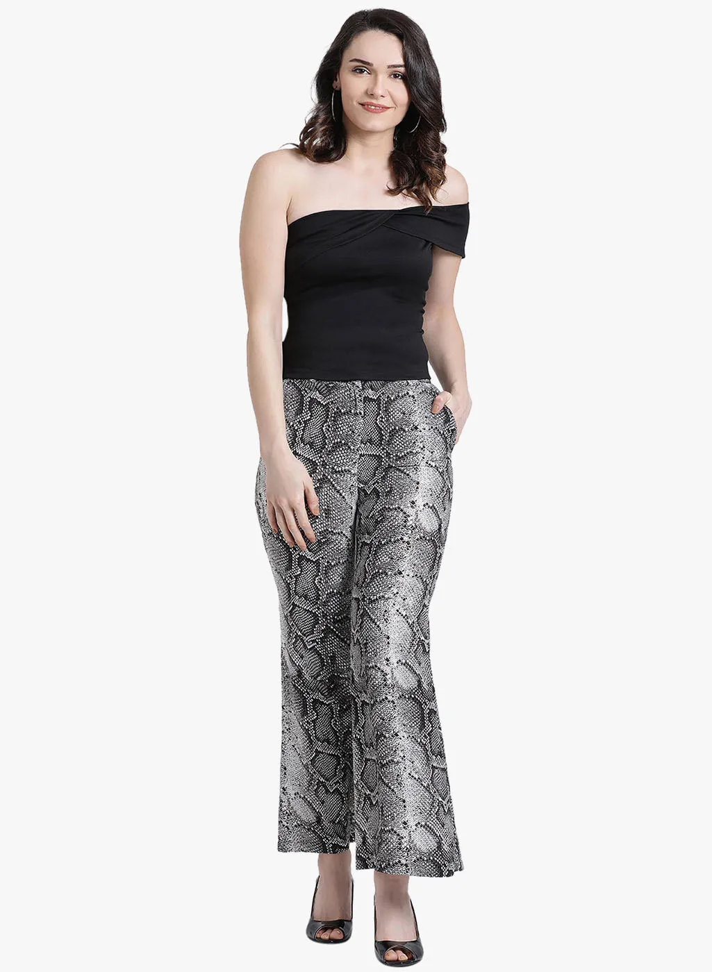 Snake Print Trouser