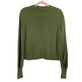 Song of Style Olive Wool Blend Front Seam Sweater- Size M (sold out online)