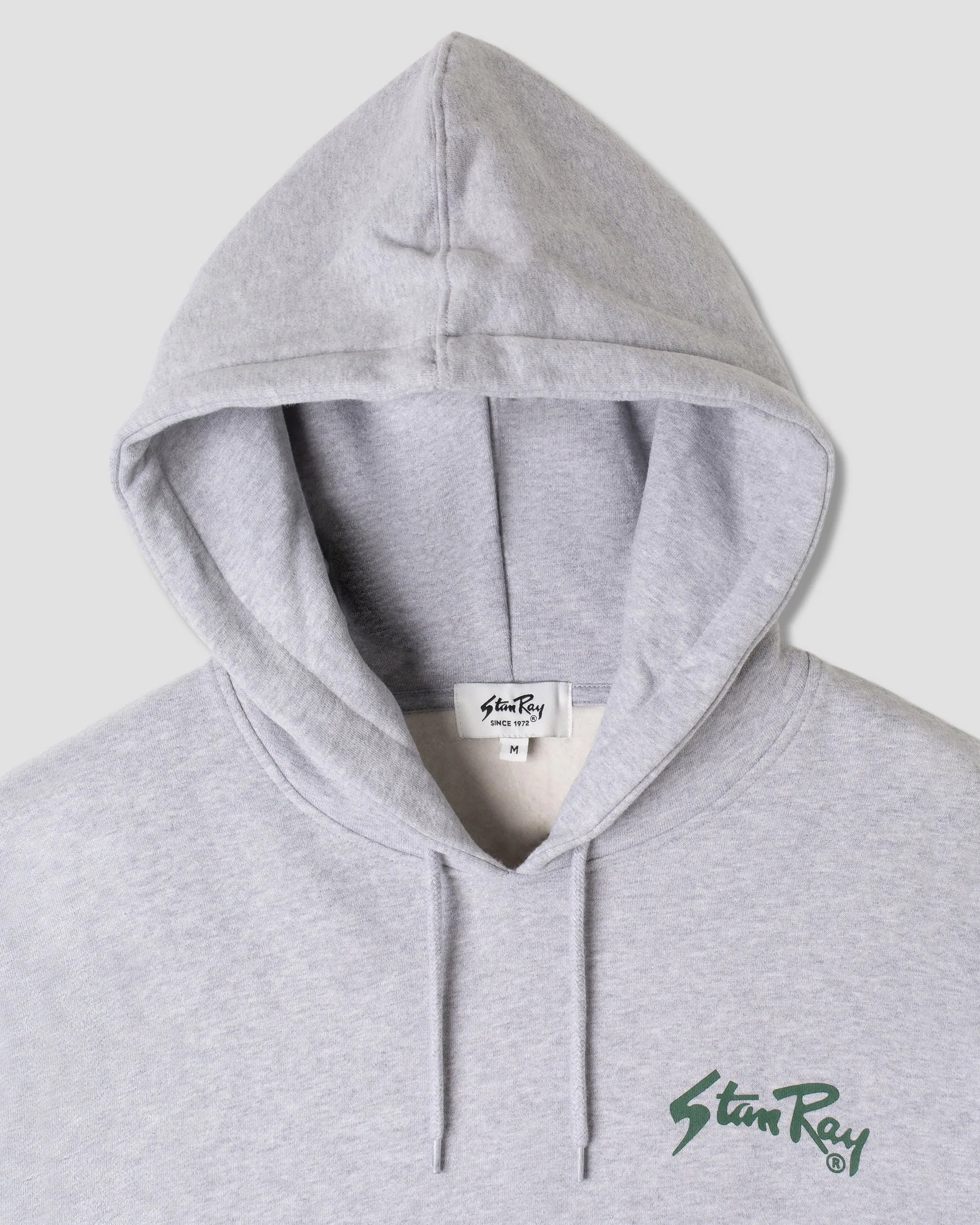 Stan OG Hood (Grey Marl / Green)