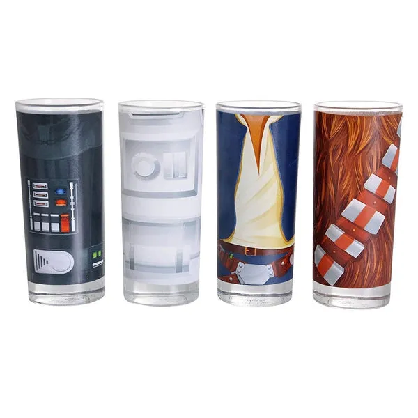 Star Wars Set of 4 Glasses