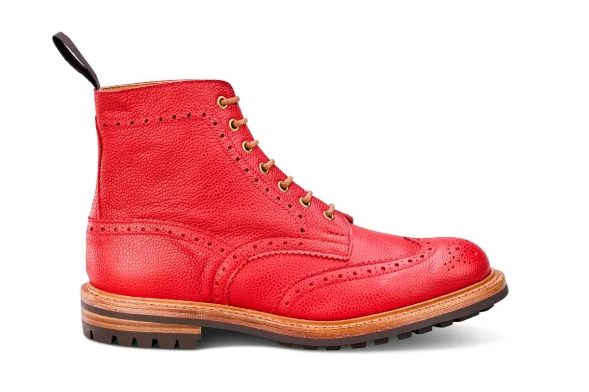 Stow Country Boot - Red Scotch Grain