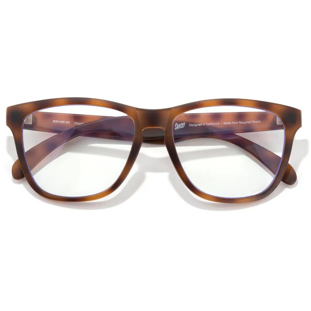 Sunski Classic Blue Light Glasses - Tortoise / Clear