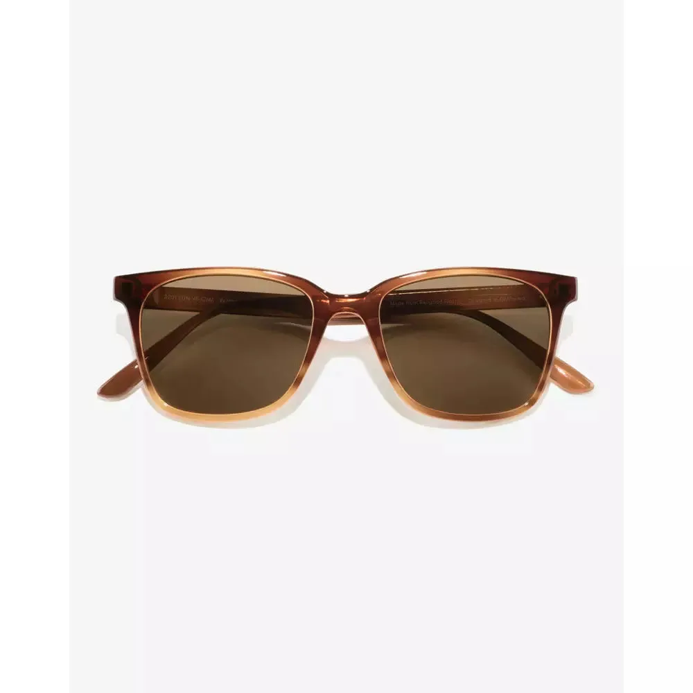 Sunski Ventana Polarized Glasses - Caramel Amber