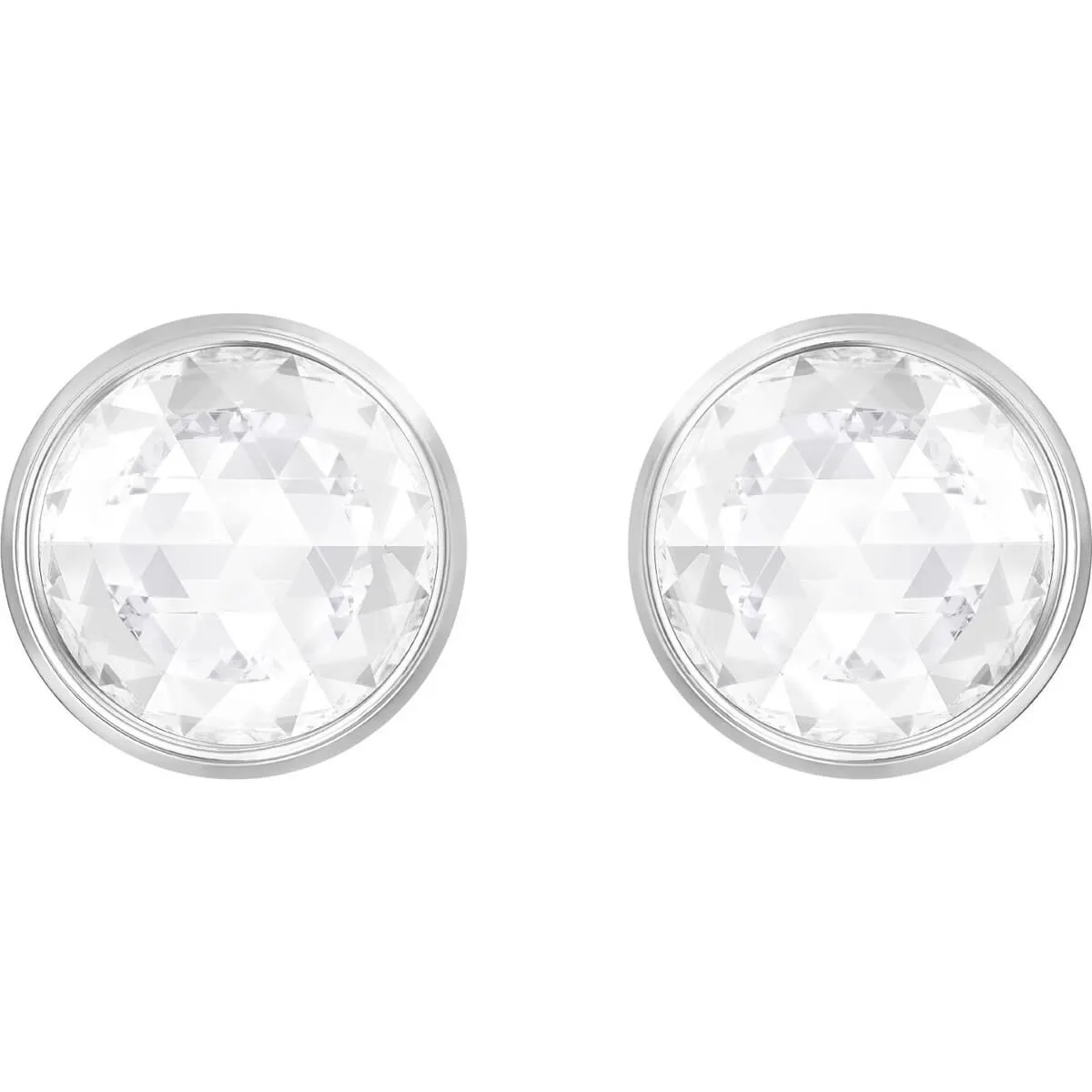 Swarovski HOTE Reversible Front-Back PIERCED EARRINGS, Rhodium -5301473