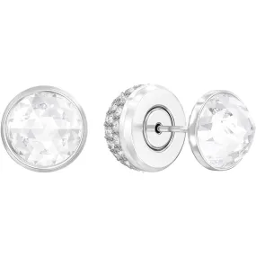 Swarovski HOTE Reversible Front-Back PIERCED EARRINGS, Rhodium -5301473