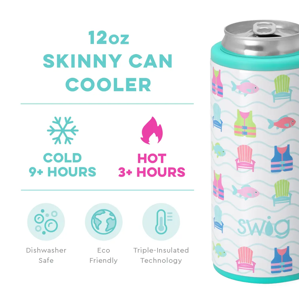 Swig Lake Girl Skinny Can Cooler (12oz)