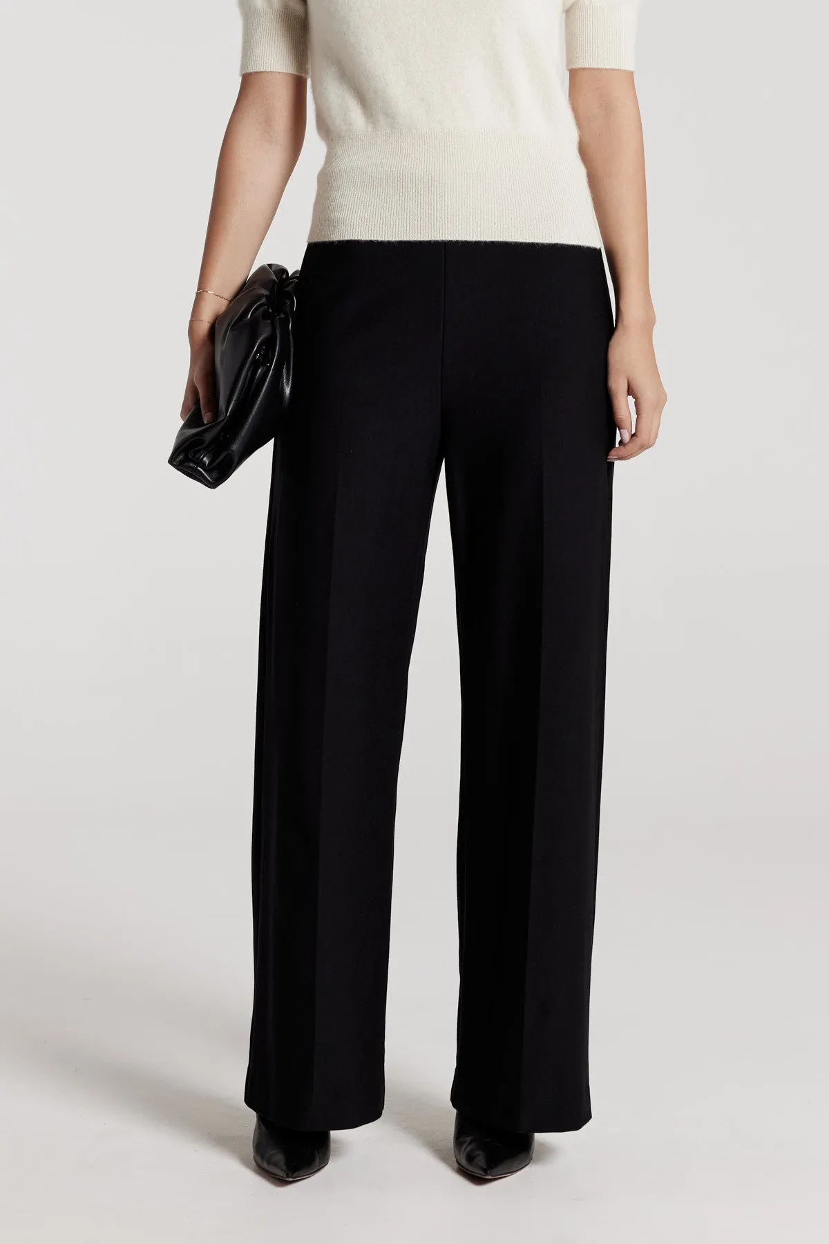 Tate Ponte Pant - Black