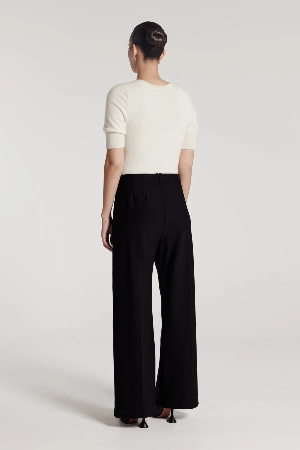 Tate Ponte Pant - Black