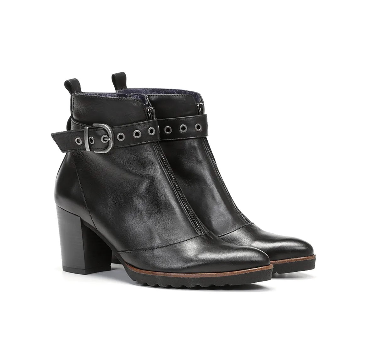 THAIS D8300 Black Ankle Boot