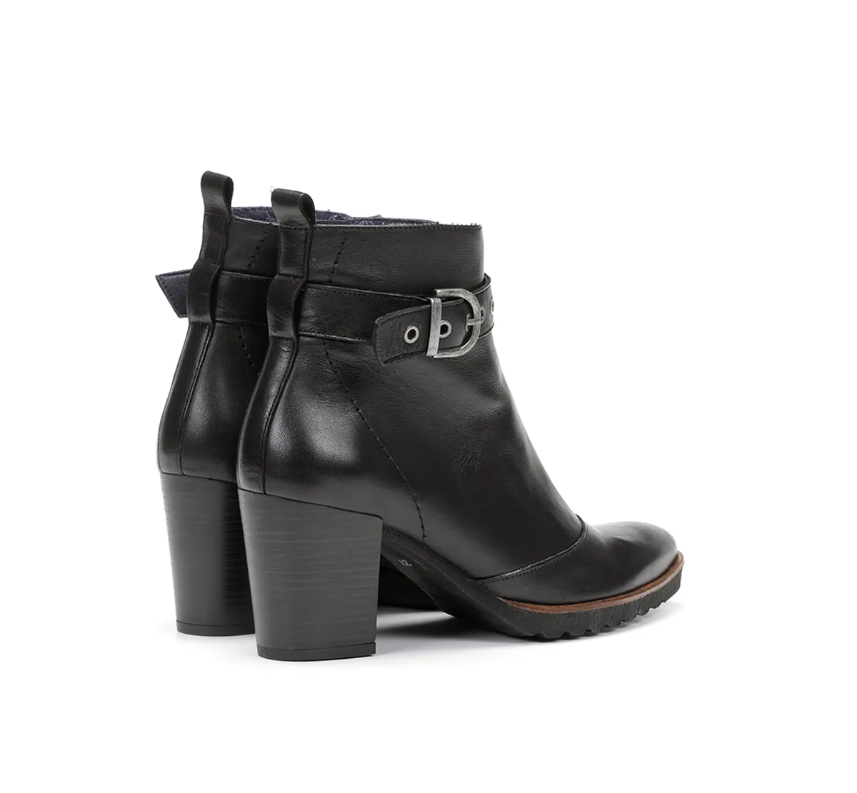 THAIS D8300 Black Ankle Boot