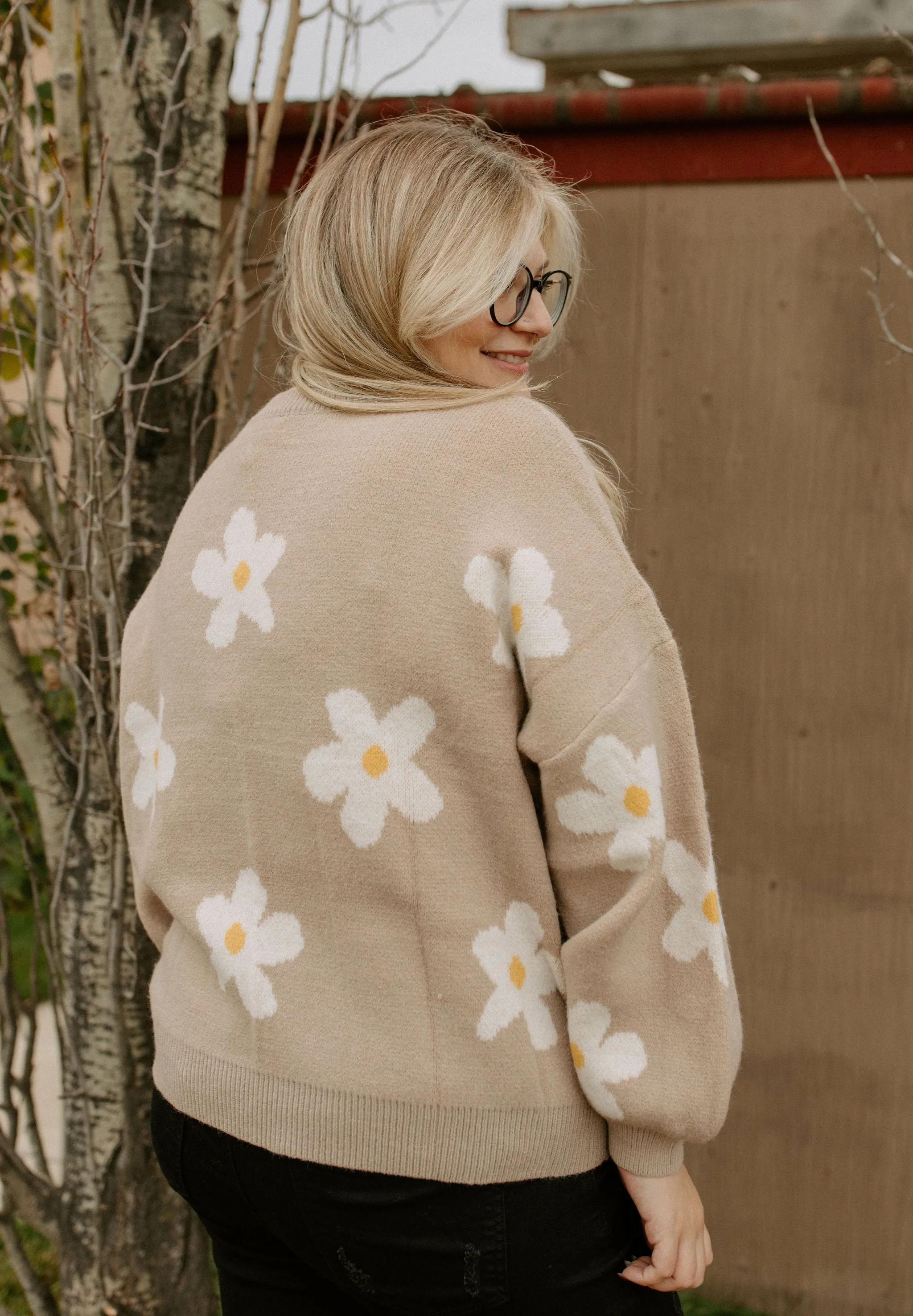 The Flora Oversized Sweater - PLUS