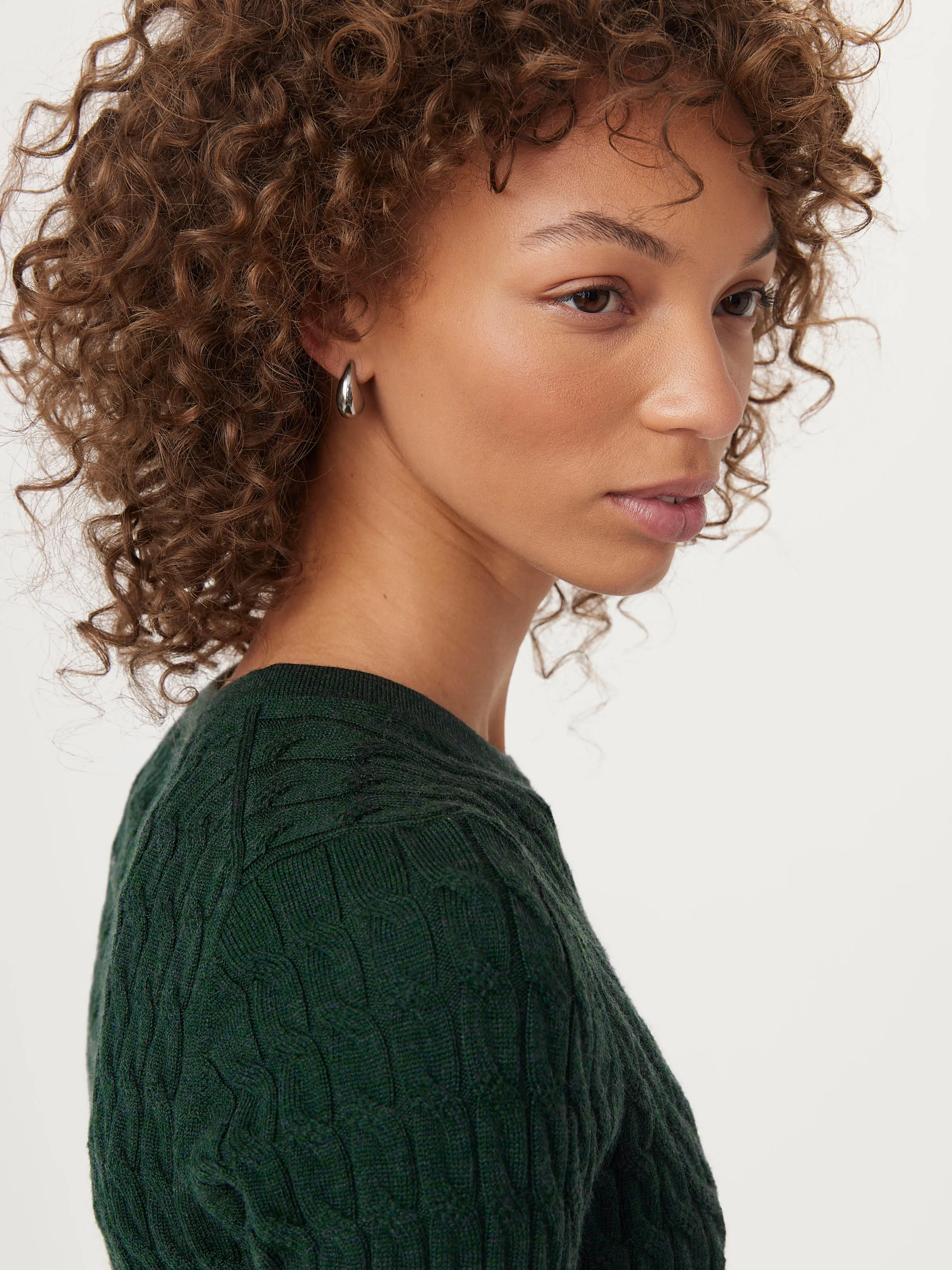 The Merino Wool Sweater  in Pine Grove