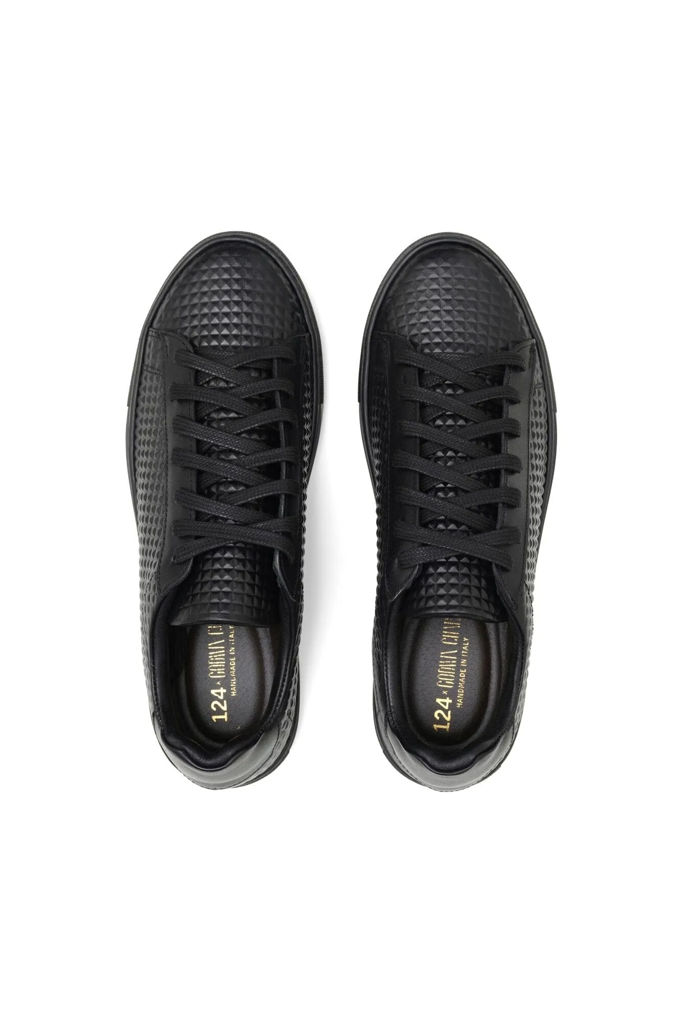 The Torino Sneaker - Black 3D