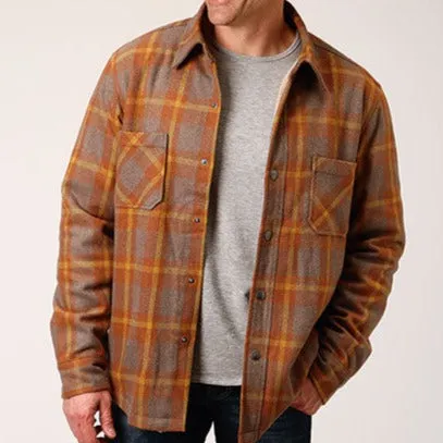 Tin Haul Men's Sherpa Lined Shirt Jacket