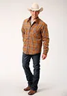 Tin Haul Men's Sherpa Lined Shirt Jacket