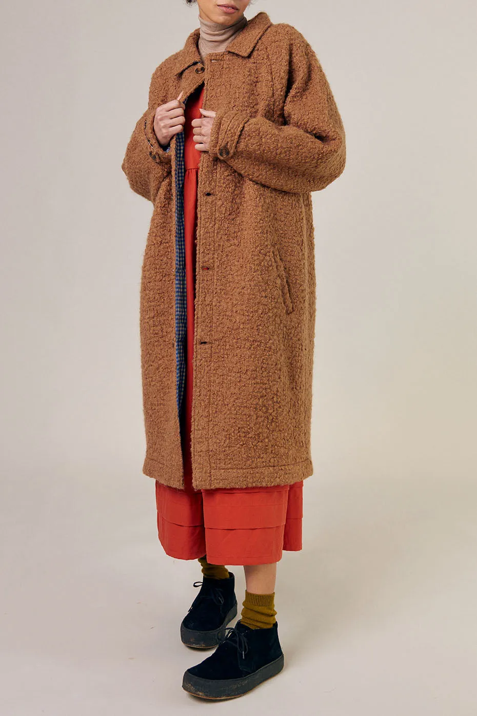 Tobacco Joan Coat