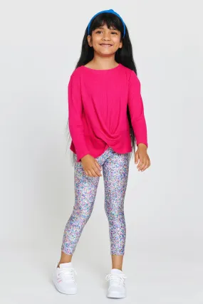 Toddlers Leggings in Classic Rainbow Glitter