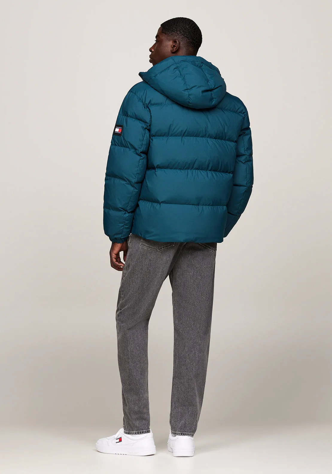 Tommy Jeans Essential Down Jacket, Teal