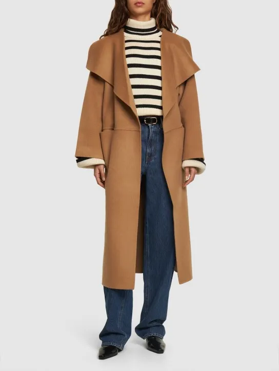 Toteme   Signature wool & cashmere long coat 