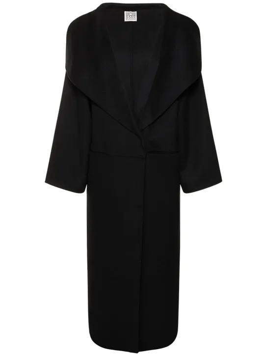 Toteme   Signature wool & cashmere long coat 