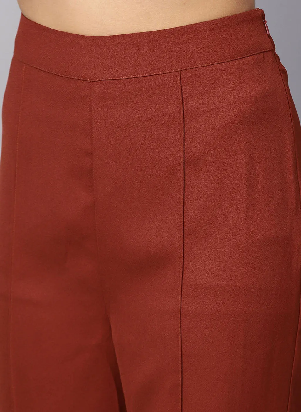 Trouser With Pintuck Detailing