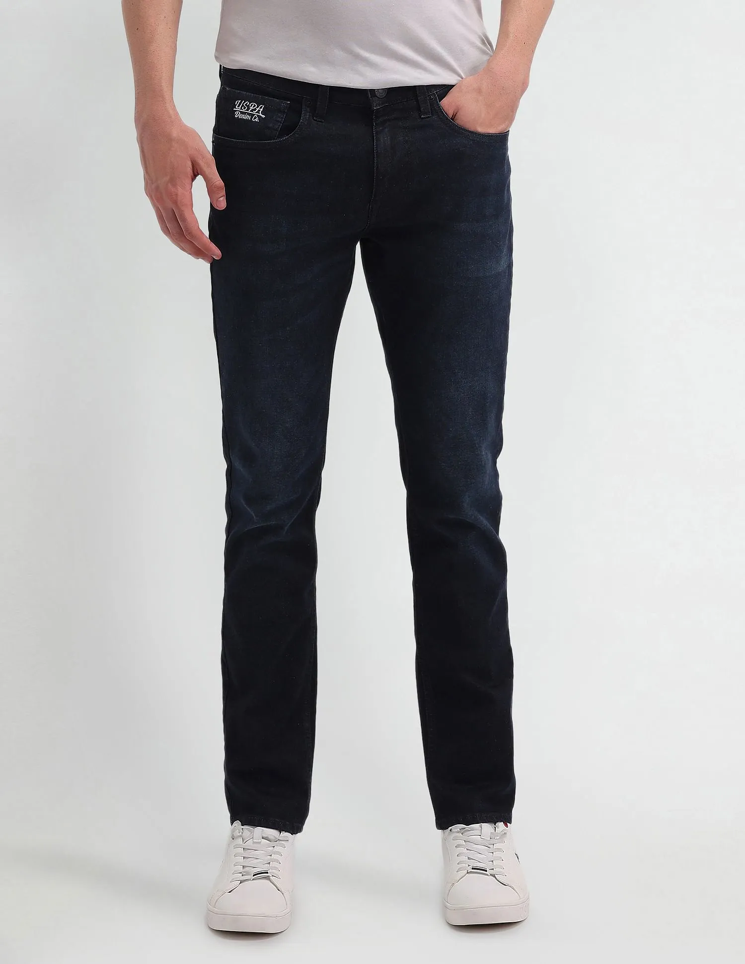 U.S. Polo Assn. Denim Co. Brandon Slim Tapered Fit Blue Jeans