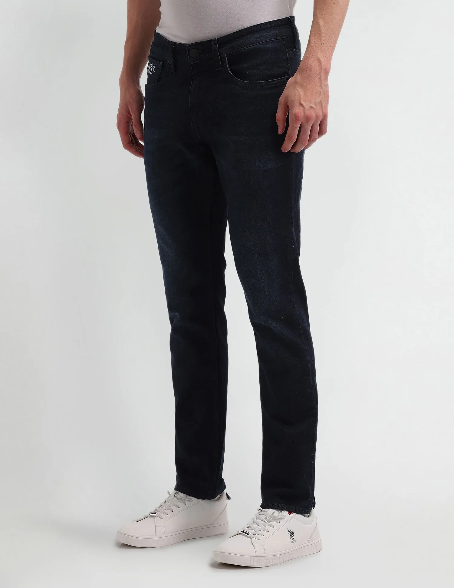 U.S. Polo Assn. Denim Co. Brandon Slim Tapered Fit Blue Jeans