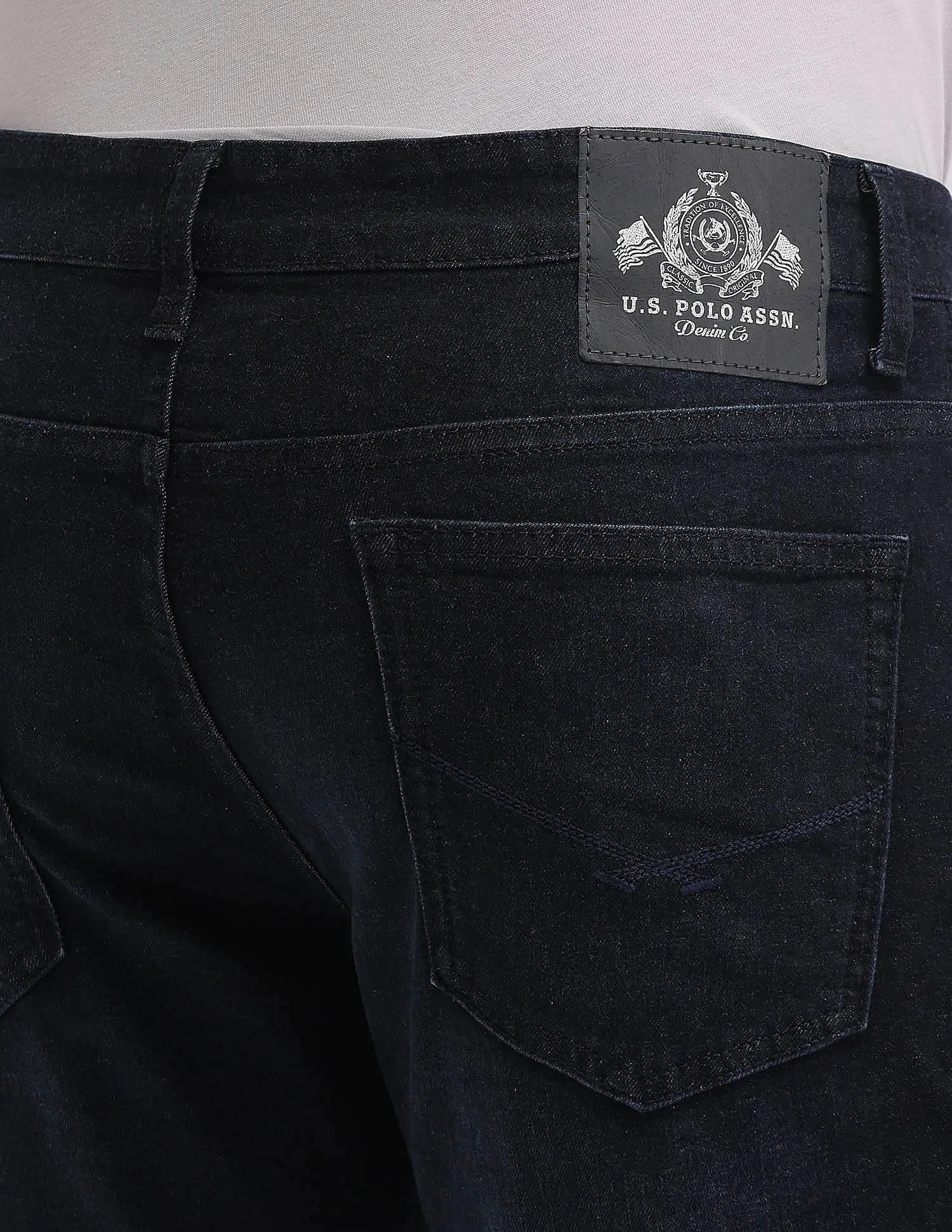 U.S. Polo Assn. Denim Co. Brandon Slim Tapered Fit Blue Jeans