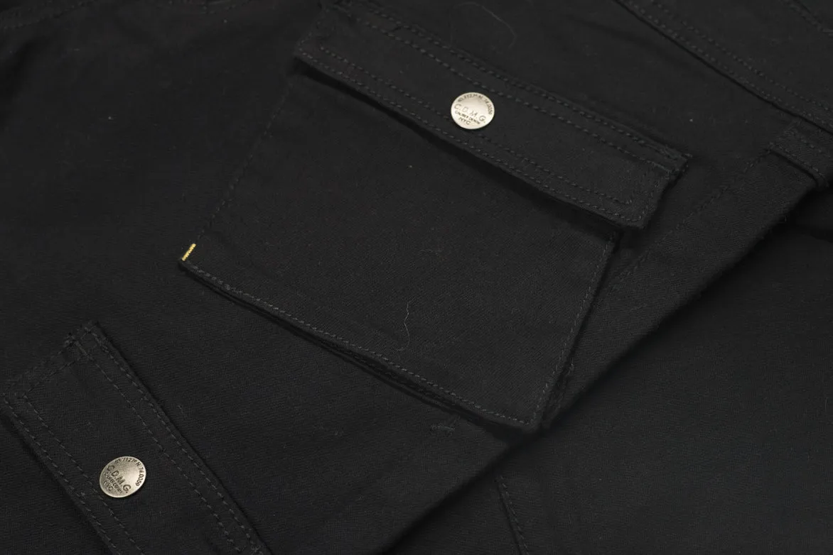 UTILITY JEANS - BLACK