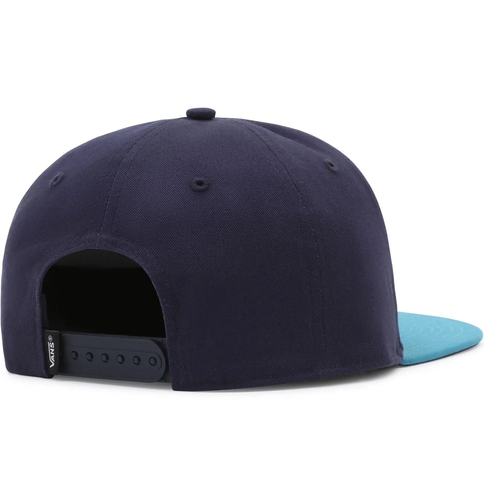 Vans Mens Elevator Flat Peak Snapback Cap Hat - Parisian Night