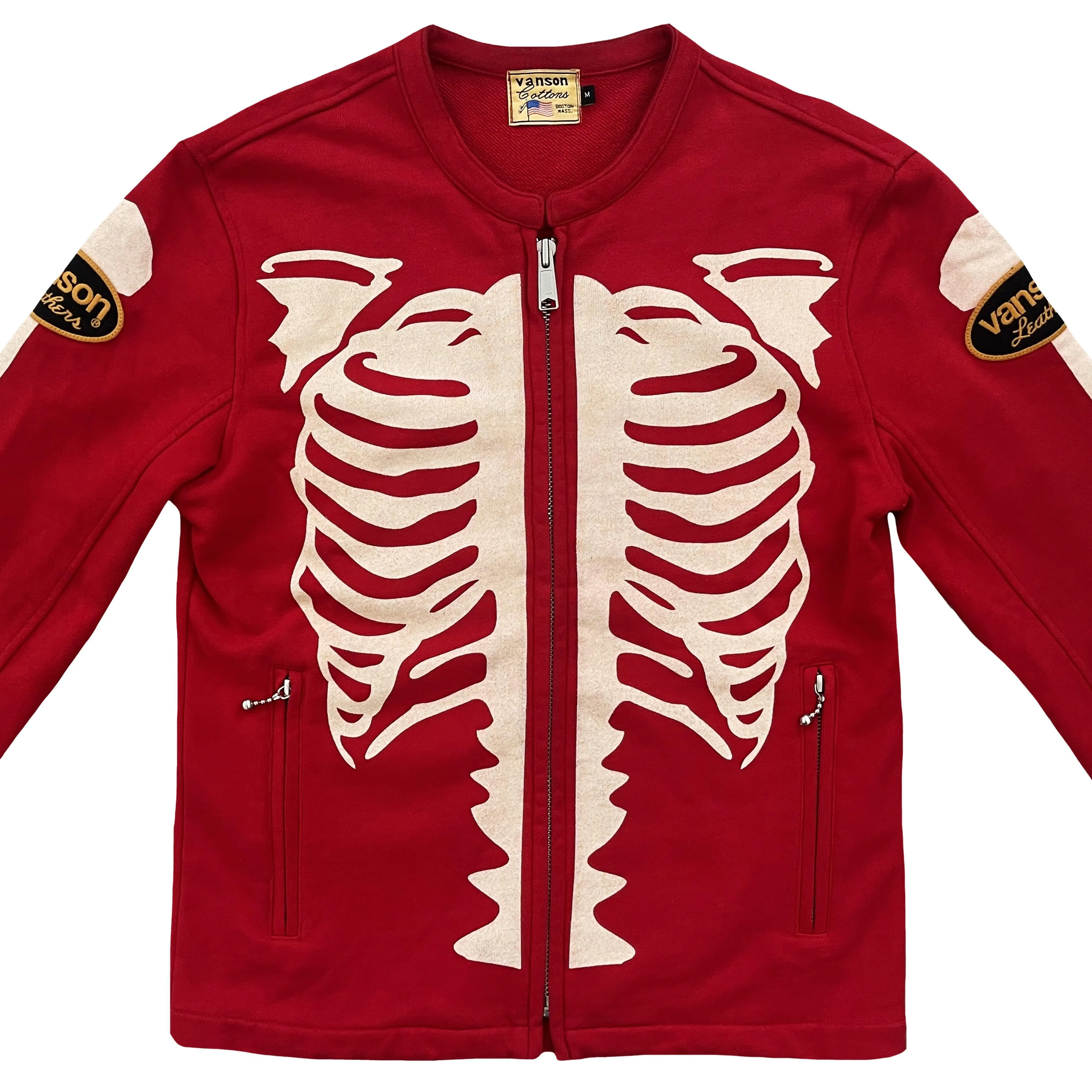 Vanson Skeleton Bone Jacket