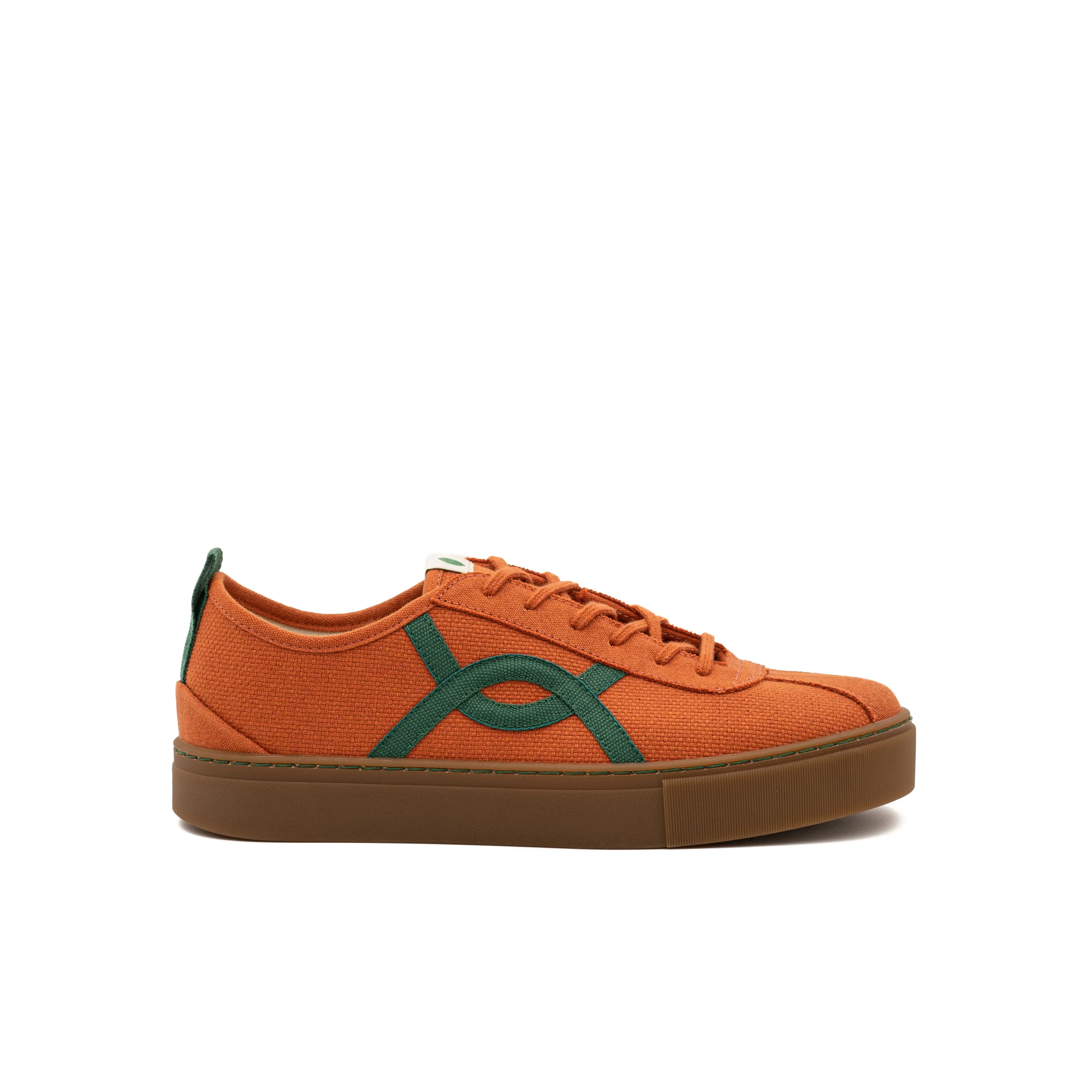 Vegan sneaker orange KAF005