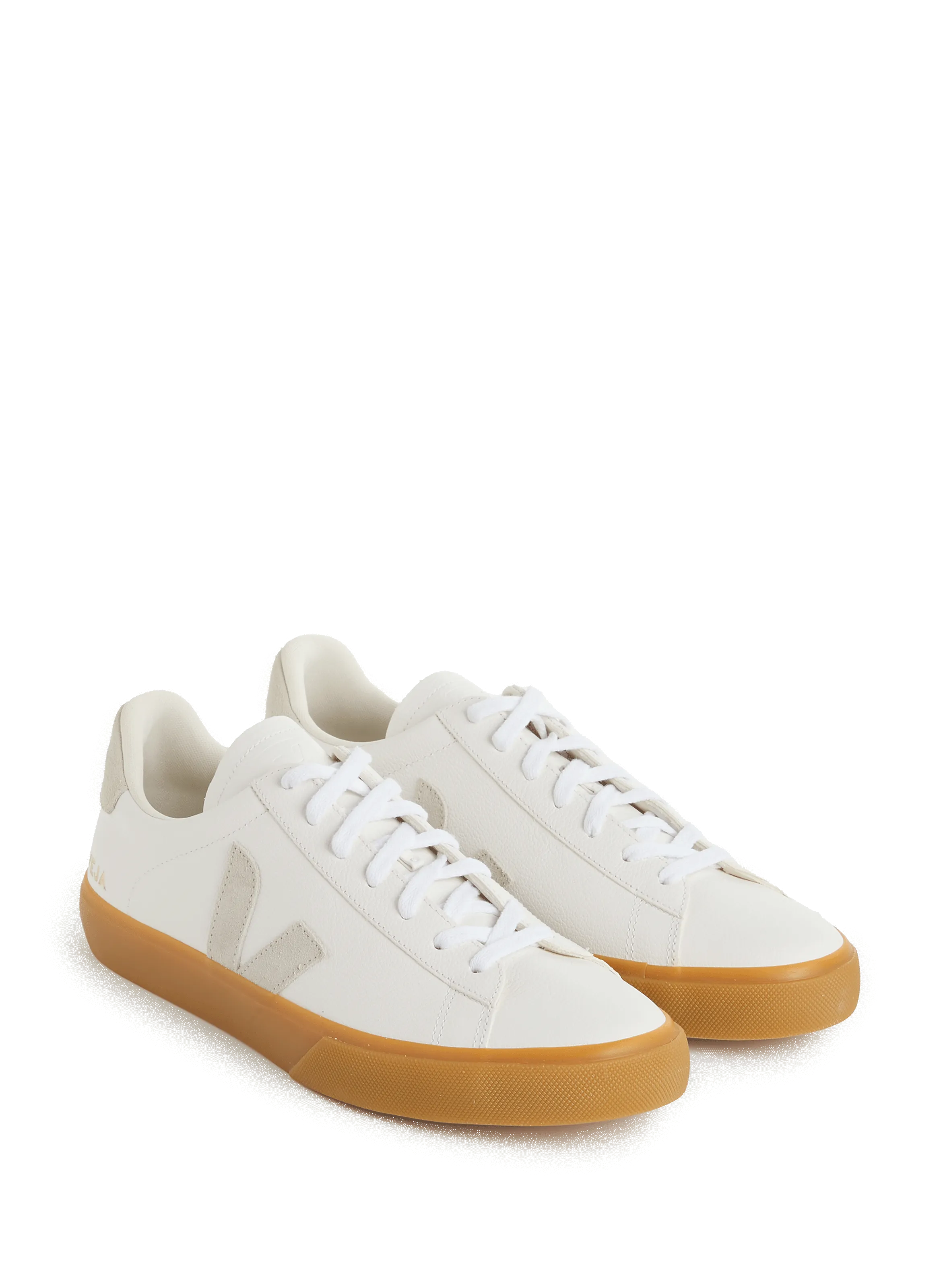 VEJA  Campo leather sneakers - White