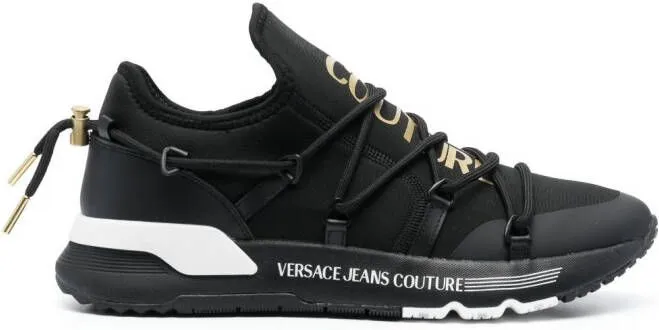 Versace Jeans Couture Dynamic low-top sneakers Black